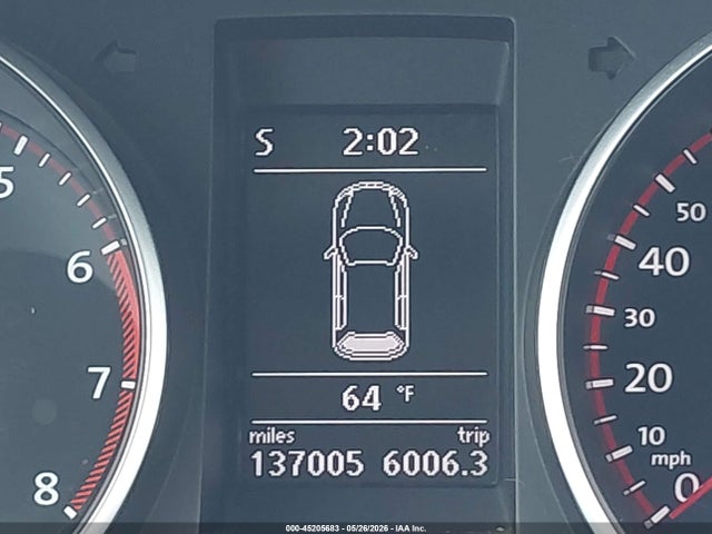 2012 Volkswagen Gti 4-door მანქანა იყიდება აუქციონზე, vin: WVWGD7AJ0CW006935, აუქციონის ნომერი: 45205683