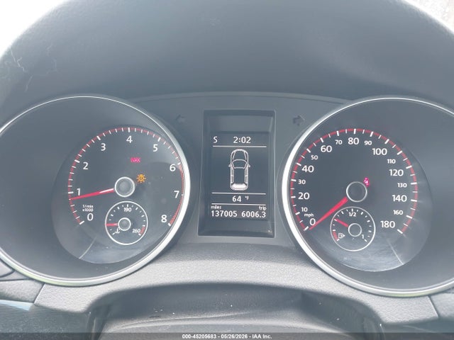 2012 Volkswagen Gti 4-door მანქანა იყიდება აუქციონზე, vin: WVWGD7AJ0CW006935, აუქციონის ნომერი: 45205683