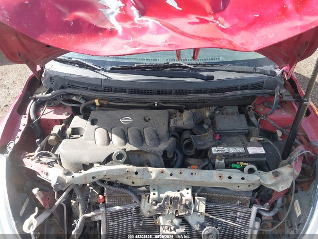 2010 Nissan Versa 1.8s მანქანა იყიდება აუქციონზე, vin: 3N1BC1AP3AL434020, აუქციონის ნომერი: 45205695