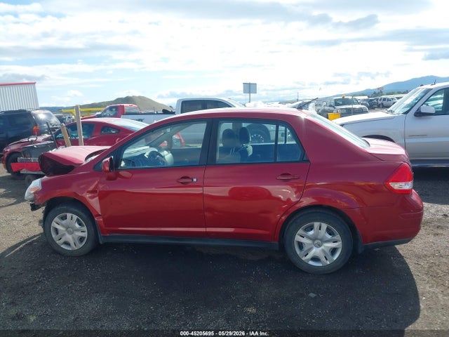 2010 Nissan Versa 1.8s მანქანა იყიდება აუქციონზე, vin: 3N1BC1AP3AL434020, აუქციონის ნომერი: 45205695