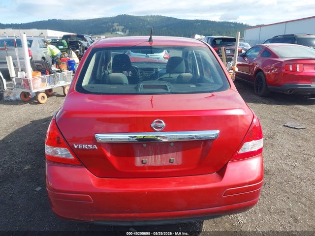 2010 Nissan Versa 1.8s მანქანა იყიდება აუქციონზე, vin: 3N1BC1AP3AL434020, აუქციონის ნომერი: 45205695
