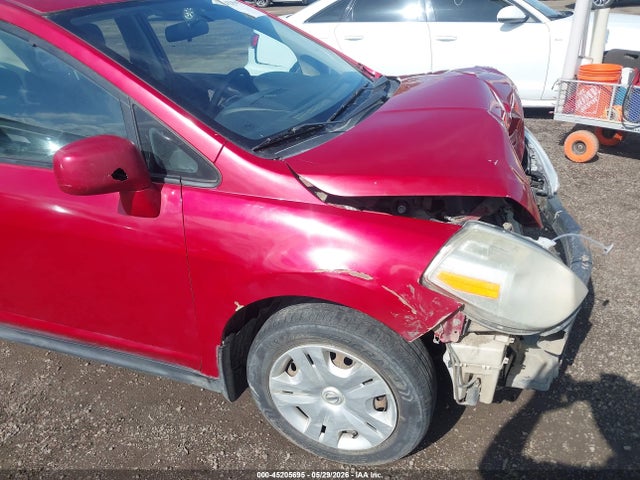 2010 Nissan Versa 1.8s მანქანა იყიდება აუქციონზე, vin: 3N1BC1AP3AL434020, აუქციონის ნომერი: 45205695