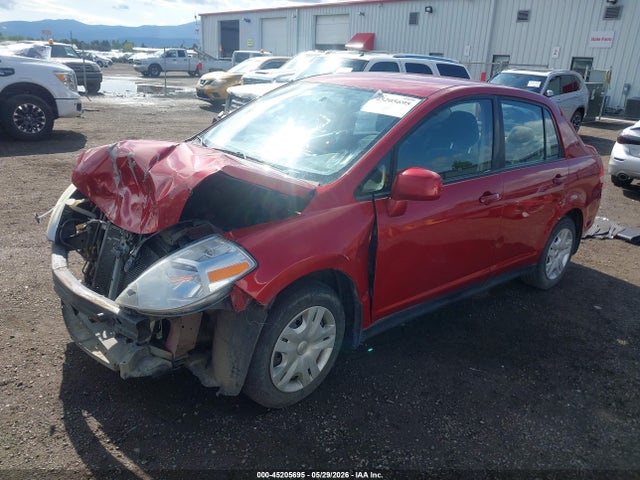 2010 Nissan Versa 1.8s მანქანა იყიდება აუქციონზე, vin: 3N1BC1AP3AL434020, აუქციონის ნომერი: 45205695