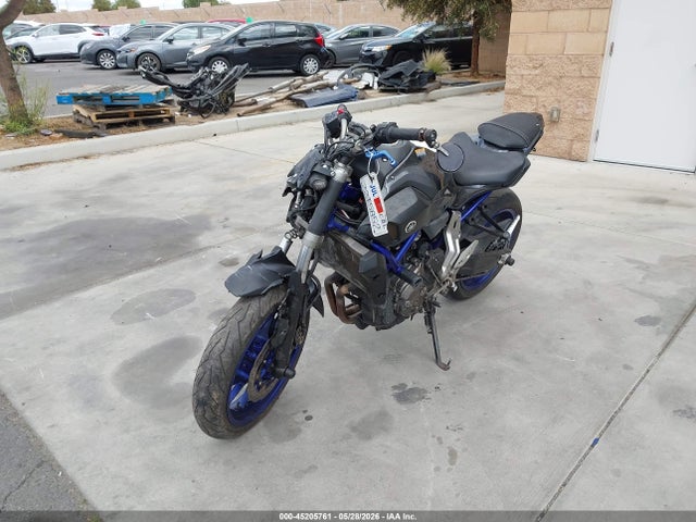 2015 Yamaha Fz07 C მანქანა იყიდება აუქციონზე, vin: JYARM06Y5FA001698, აუქციონის ნომერი: 45205761