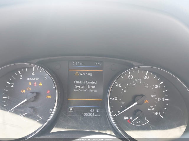 Aukcja sprzedaży 2018 Nissan Rogue Sl, vin: 5N1AT2MT4JC844811, numer aukcji: 45205764