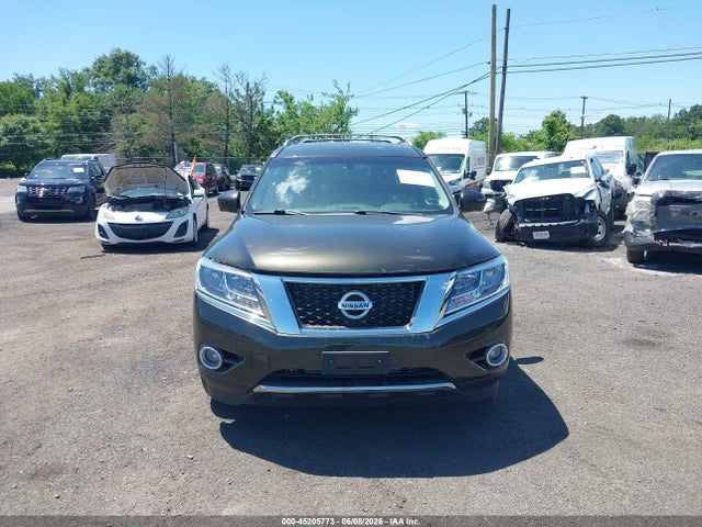 2016 Nissan Pathfinder Platinum მანქანა იყიდება აუქციონზე, vin: 5N1AR2MM5GC605347, აუქციონის ნომერი: 45205773