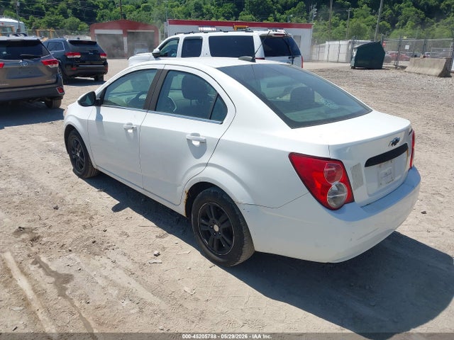 2015 Chevrolet Sonic Lt Auto მანქანა იყიდება აუქციონზე, vin: 1G1JC5SH4F4163921, აუქციონის ნომერი: 45205788