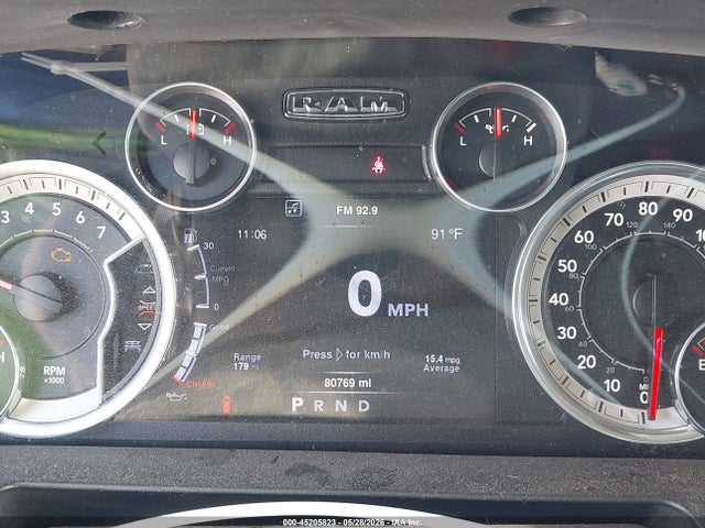 2016 Ram 1500 Big Horn მანქანა იყიდება აუქციონზე, vin: 3C6RR7LTXGG174957, აუქციონის ნომერი: 45205823