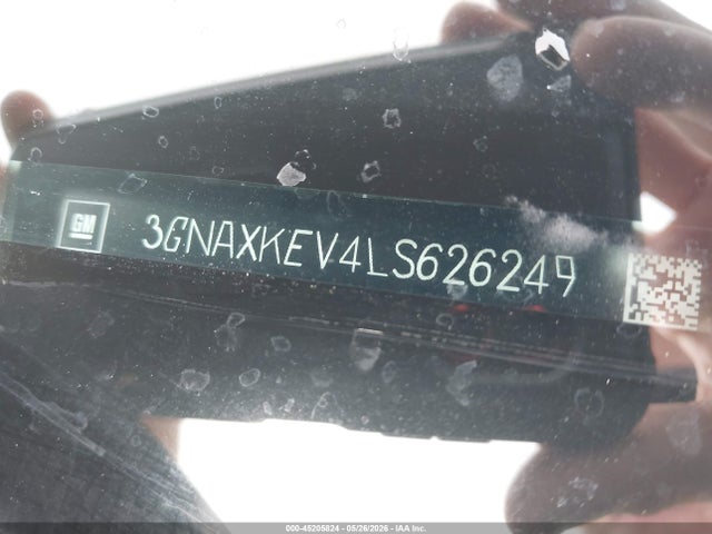 Aukcja sprzedaży 2020 Chevrolet Equinox Fwd Lt 1.5l Turbo, vin: 3GNAXKEV4LS626249, numer aukcji: 45205824