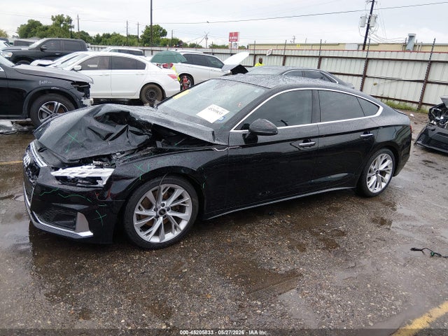 45205833 :رقم المزاد ، WAUCBCF5XNA034179 vin ، 2022 Audi A5 Sportback Premium Plus 40 Tfsi Quattro S Tronic مزاد بيع