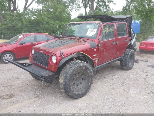 45205834 :رقم المزاد ، 1C4BJWDG4CL227856 vin ، 2012 Jeep Wrangler Unlimited Sport مزاد بيع