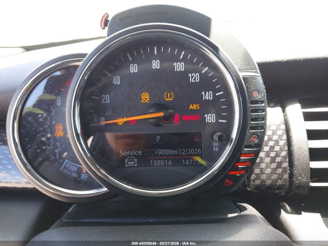 45205849 :رقم المزاد ، WMWXU3C5XF2B55857 vin ، 2015 Mini Hardtop Cooper S مزاد بيع