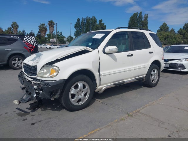 45205852 :رقم المزاد ، 4JGAB57E34A491379 vin ، 2004 Mercedes-benz Ml 350 4matic مزاد بيع