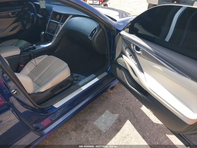 45205855 :رقم المزاد ، JN1EV7EKXHM360250 vin ، 2017 Infiniti Q60 3.0t Premium مزاد بيع