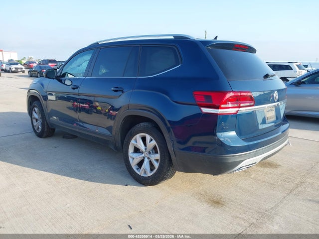 2018 Volkswagen Atlas 2.0t S მანქანა იყიდება აუქციონზე, vin: 1V2AP2CA8JC595310, აუქციონის ნომერი: 45205914