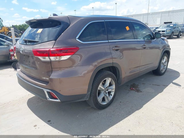 Toyota Highlander Limited 2017 5TDYZRFH3HS225631 Image 4