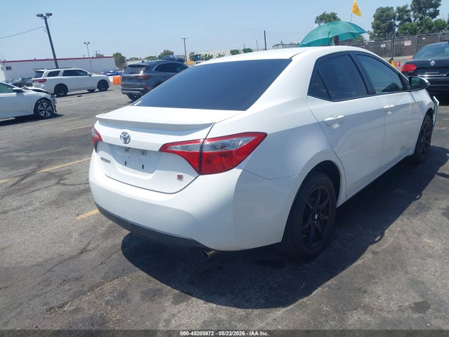45205972 :رقم المزاد ، 5YFBURHE4EP131205 vin ، 2014 Toyota Corolla S مزاد بيع