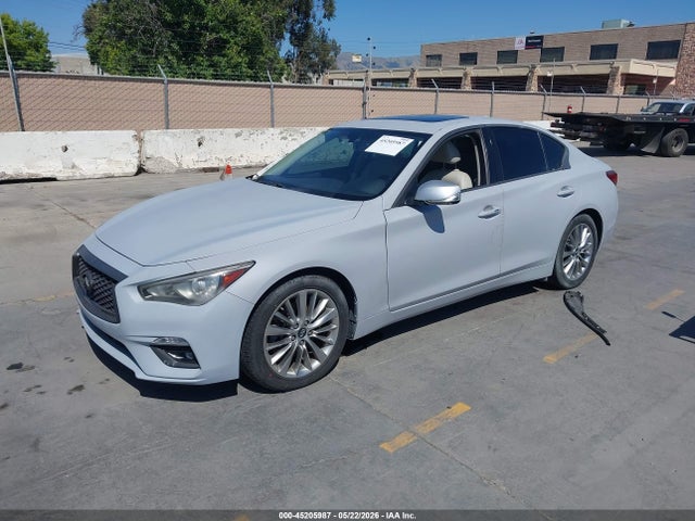 45205987 :رقم المزاد ، JN1EV7AP9KM514505 vin ، 2019 Infiniti Q50 3.0t Luxe مزاد بيع