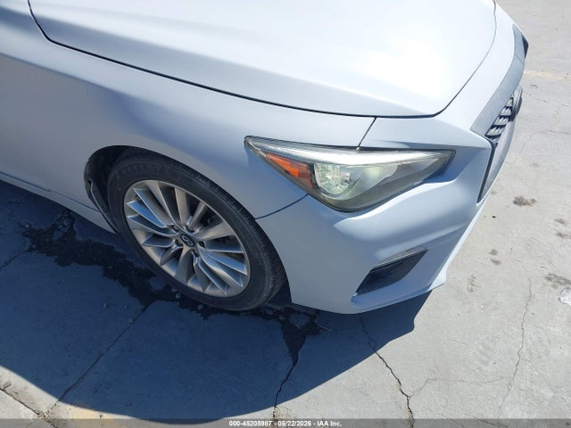 45205987 :رقم المزاد ، JN1EV7AP9KM514505 vin ، 2019 Infiniti Q50 3.0t Luxe مزاد بيع