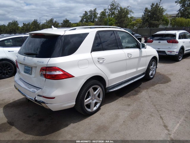 2015 Mercedes-benz Ml 400 4matic მანქანა იყიდება აუქციონზე, vin: 4JGDA5GB9FA483862, აუქციონის ნომერი: 45206072