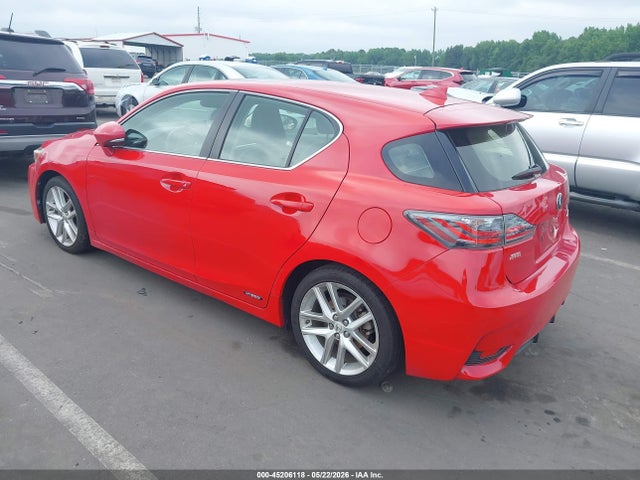 45206118 :رقم المزاد ، JTHKD5BH2E2186535 vin ، 2014 Lexus Ct 200h مزاد بيع
