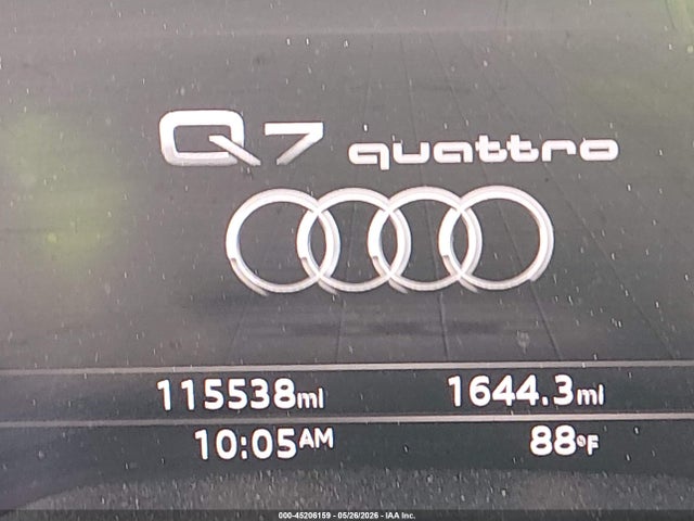 Aukcja sprzedaży 2019 Audi Q7, vin: WA1LHAF70KD034204, numer aukcji: 45206159