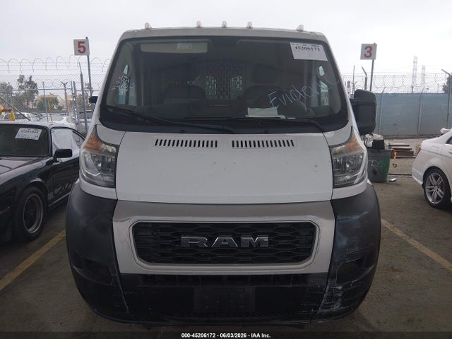45206172 :رقم المزاد ، 3C6TRVAG0LE114966 vin ، 2020 Ram Promaster 1500 Low Roof 136 Wb مزاد بيع