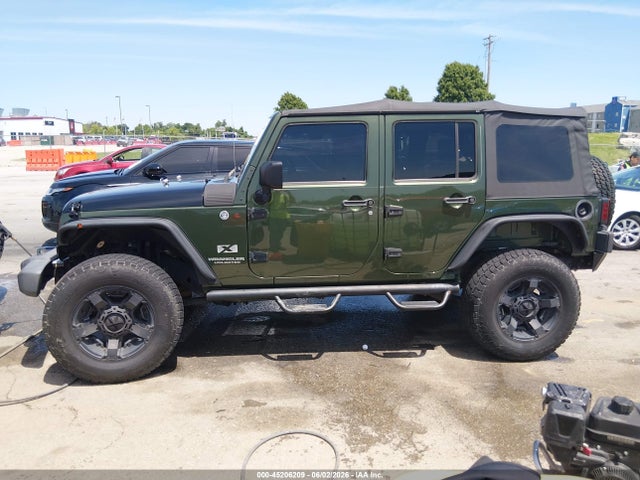 Продажа на аукционе авто 2008 Jeep Wrangler Unlimited X, vin: 1J4GA39128L511108, номер лота: 45206209