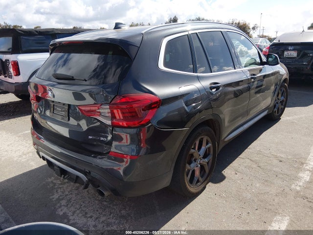 2021 Bmw X3 Sdrive30i მანქანა იყიდება აუქციონზე, vin: 5UXTY3C03M9D87732, აუქციონის ნომერი: 45206226