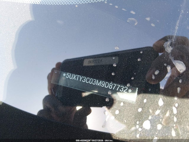 2021 Bmw X3 Sdrive30i მანქანა იყიდება აუქციონზე, vin: 5UXTY3C03M9D87732, აუქციონის ნომერი: 45206226
