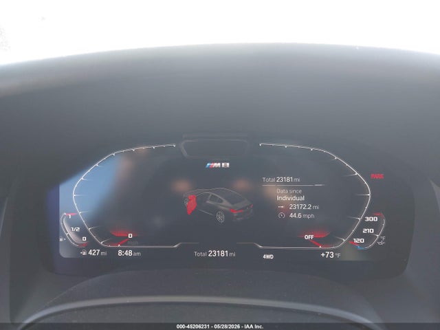 45206231 :رقم المزاد ، WBSGV0C02NCJ07089 vin ، 2022 Bmw M8 Gran Coupe Competition مزاد بيع