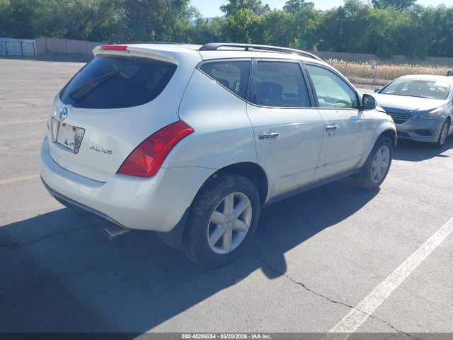 Продаж на аукціоні авто 2005 Nissan Murano Sl, vin: JN8AZ08W25W418894, номер лоту: 45206254