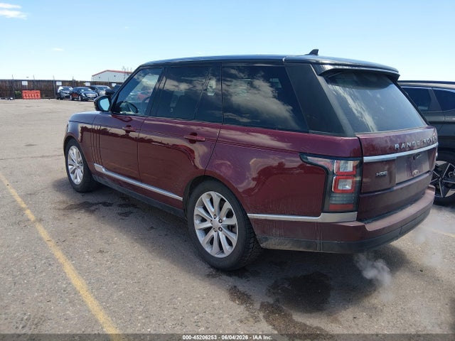 Aukcja sprzedaży 2016 Land Rover Range Rover 3.0l V6 Supercharged Hse, vin: SALGS2VF0GA282039, numer aukcji: 45206253
