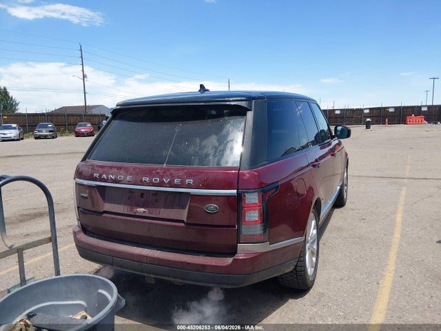 Aukcja sprzedaży 2016 Land Rover Range Rover 3.0l V6 Supercharged Hse, vin: SALGS2VF0GA282039, numer aukcji: 45206253