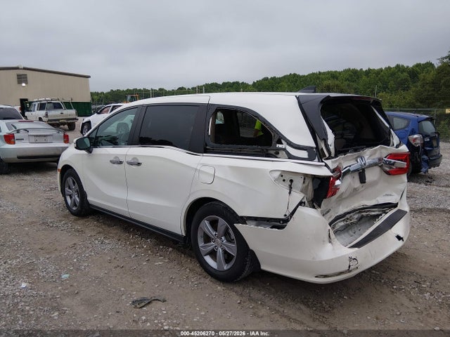 2018 Honda Odyssey Ex-l მანქანა იყიდება აუქციონზე, vin: 5FNRL6H79JB058792, აუქციონის ნომერი: 45206270