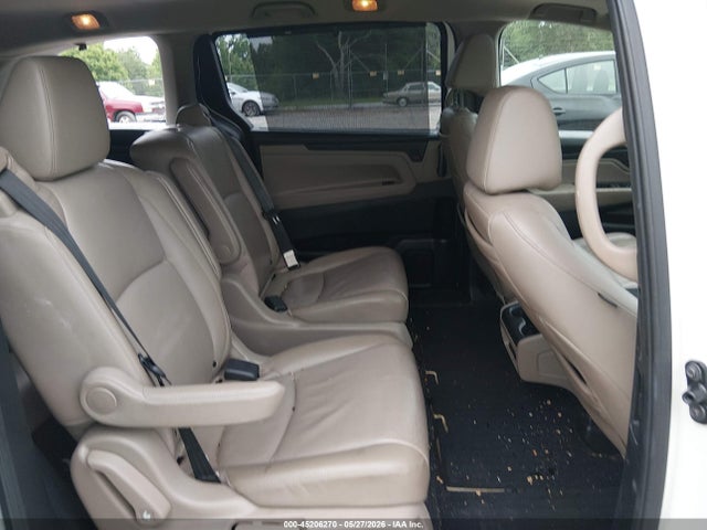 2018 Honda Odyssey Ex-l მანქანა იყიდება აუქციონზე, vin: 5FNRL6H79JB058792, აუქციონის ნომერი: 45206270