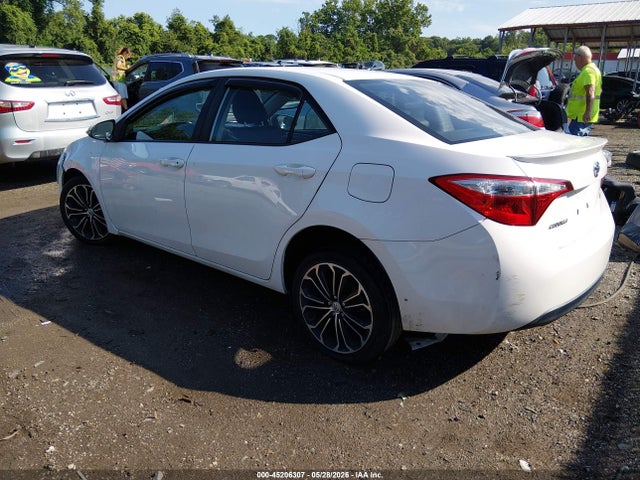 Продажа на аукционе авто 2015 Toyota Corolla S Plus, vin: 2T1BURHE8FC320974, номер лота: 45206307