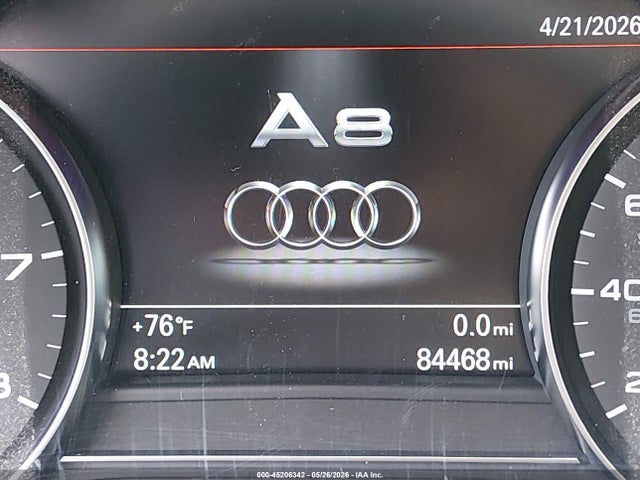 45206342 :رقم المزاد ، WAURGAFDXEN006351 vin ، 2014 Audi A8 L 3.0t مزاد بيع