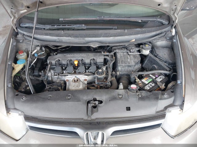 2006 Honda Civic Lx მანქანა იყიდება აუქციონზე, vin: 2HGFG12616H543649, აუქციონის ნომერი: 45206348