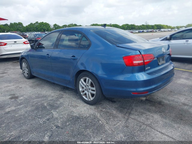 2015 Volkswagen Jetta 2.0l S მანქანა იყიდება აუქციონზე, vin: 3VW2K7AJ8FM213171, აუქციონის ნომერი: 45206629