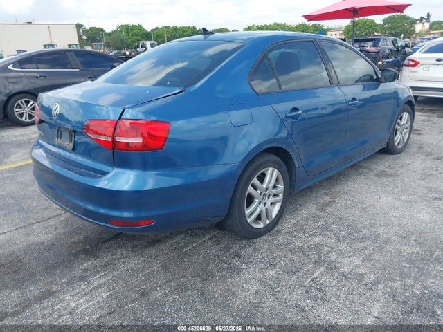 2015 Volkswagen Jetta 2.0l S მანქანა იყიდება აუქციონზე, vin: 3VW2K7AJ8FM213171, აუქციონის ნომერი: 45206629