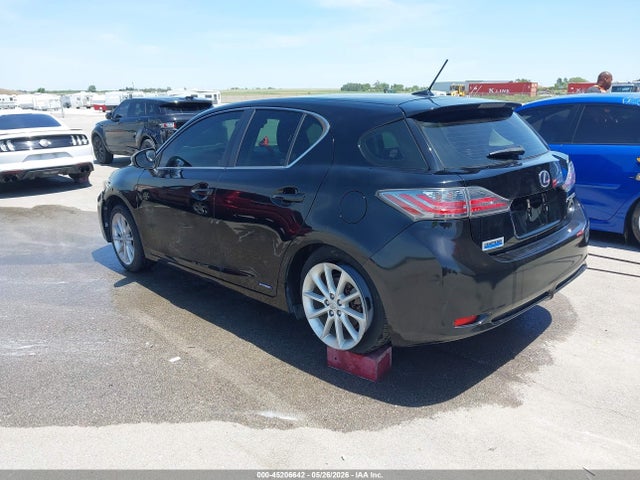 45206642 :رقم المزاد ، JTHKD5BH1C2072295 vin ، 2012 Lexus Ct 200h Premium مزاد بيع