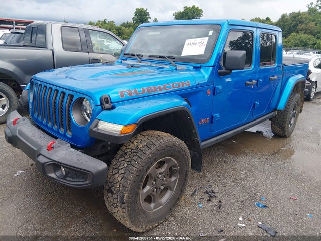 45206751 :رقم المزاد ، 1C6JJTBG9PL510361 vin ، 2023 Jeep Gladiator Rubicon 4x4 مزاد بيع