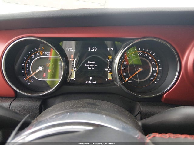 45206751 :رقم المزاد ، 1C6JJTBG9PL510361 vin ، 2023 Jeep Gladiator Rubicon 4x4 مزاد بيع