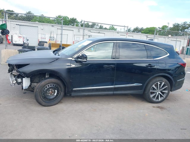 45206779 :رقم المزاد ، 5J8YE1H46SL003828 vin ، 2025 Acura Mdx Technology Package مزاد بيع