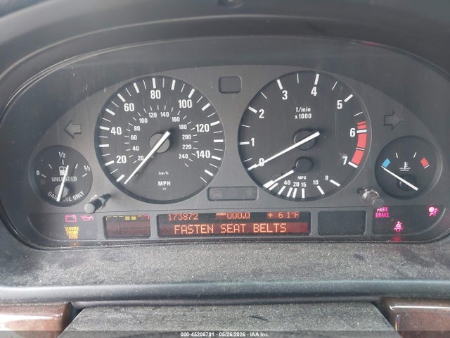 Aukcja sprzedaży 2003 Bmw 540i, vin: WBADN53463GF71681, numer aukcji: 45206791