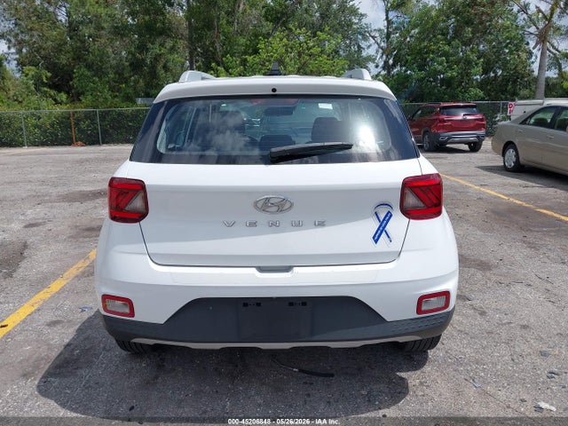 2021 Hyundai Venue Sel მანქანა იყიდება აუქციონზე, vin: KMHRC8A36MU076063, აუქციონის ნომერი: 45206848