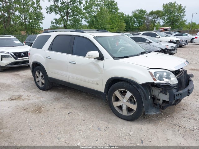2010 Gmc Acadia Slt-1 მანქანა იყიდება აუქციონზე, vin: 1GKLRMED0AJ162247, აუქციონის ნომერი: 45206931