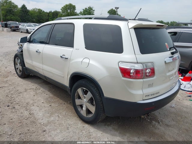 2010 Gmc Acadia Slt-1 მანქანა იყიდება აუქციონზე, vin: 1GKLRMED0AJ162247, აუქციონის ნომერი: 45206931