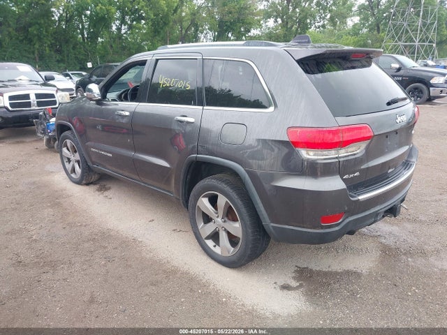 Продажа на аукционе авто 2014 Jeep Grand Cherokee Limited, vin: 1C4RJFBG4EC339691, номер лота: 45207015